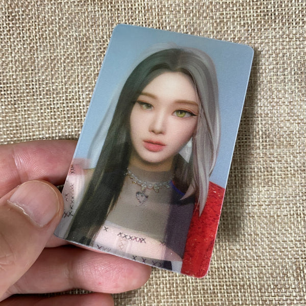 AESPA GISELLE [ SAVAGE Official Lenticular Photocard, Synk Dive ] New / Gift