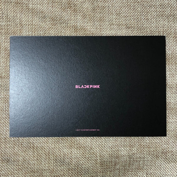 BLACKPINK GROUP #9 [Pop-Up Store As If It's Your Last] Official Postcard / Gift