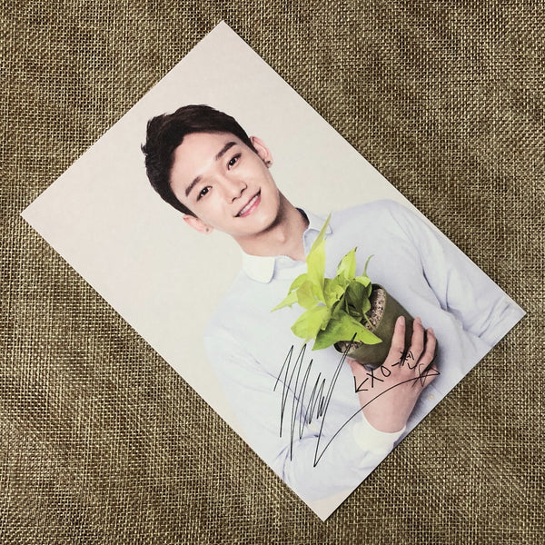 EXO CHEN [ Nature Republic ] Official Limited Postcard / New / Gift