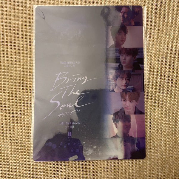 BTS V [Bring The Soul Movie] Official Lenticular Photocard Postcard / New, Rare