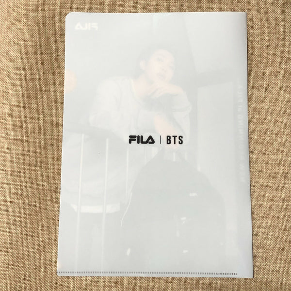 BTS RM [ FILA PROJECT 7 ] Official Clear File Holder / New / Gift