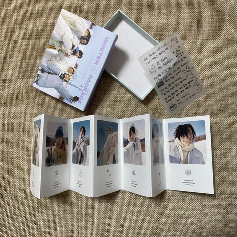 BTS [ Winter Package 2021 Mini Photo Box ] Photocard / New, Rare / Gift