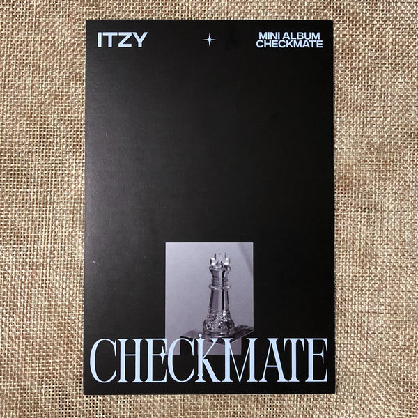 ITZY YUNA #2 [ CHECKMATE ] Official Postcard Photocard / New / Gift