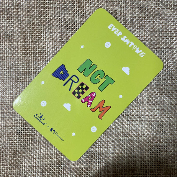 NCT RENJUN [Everland x SMTOWN] Official Photocard, Card Holder / New, Rare /+G