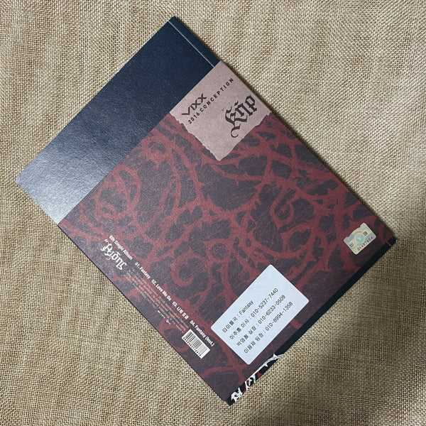 VIXX HAND SIGNED #2 [ HADES ] 6th Promo Album Autographed CD+Photobook+PC / Gift