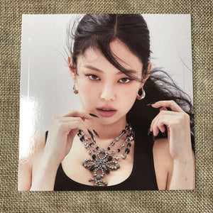 BLACKPINK JENNIE [ THE ALBUM ] Official Postcard, Ver. 2 / New / Gift