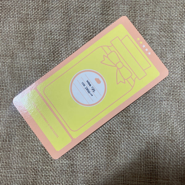 BTS V #2 [ 4th Muster Happy Ever After ] Official Cloud Photocard / New / Gift