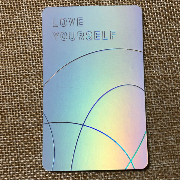 BTS SUGA [ Love Yourself Answer ] Official Photocard, L Ver / New, Rare / Gift