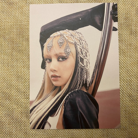 BLACKPINK LISA #2 [Born Pink] Official Postcard, Box Set Ver / New, Rare / Gift
