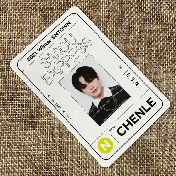 NCT 127 CHENLE [2021 Winter SMTOWN SMCU EXPRESS] Official Photocard / New / Gift