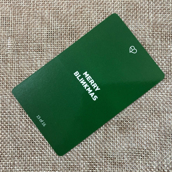BLACKPINK ROSE #2  [THE GAME Photocard Collection] Christmas Ed / New, Rare/GFT