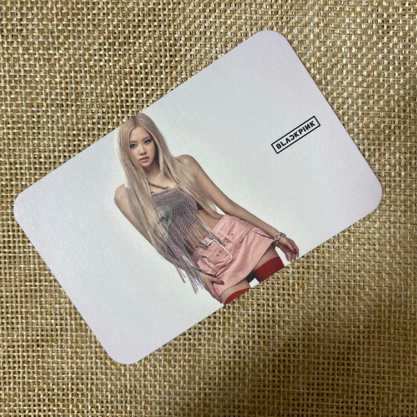 BLACKPINK ROSE [Born Pink World Tour Seoul Weverse] Official Photocard / Gift