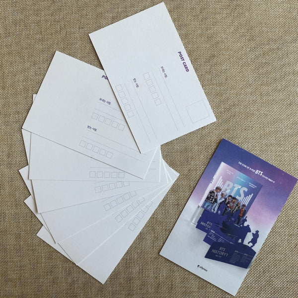 BTS [ICON OF K-POP Book] Special Postcard Set (8ea) Photocard / New, Rare / Gift