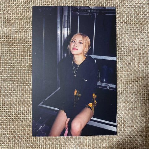 BLACKPINK ROSE #6 [2019 Concert PRIVATE STAGE Chapter 1] Official Photocard /+G