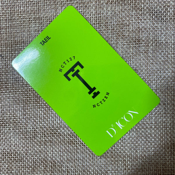 NCT Dream TAEIL #13 [ 2019 Dicon Custom Book ] Official Photocard / New / Gift