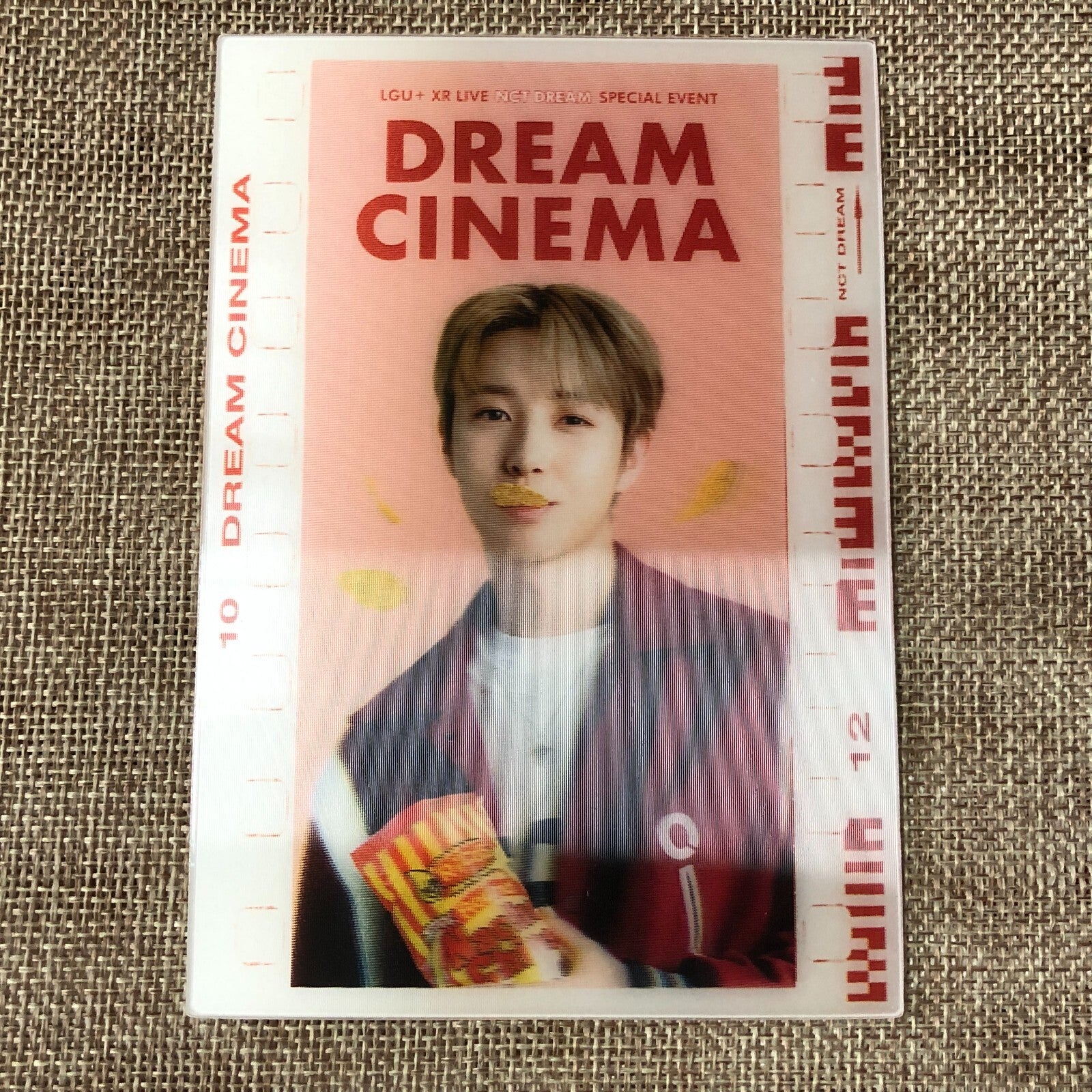 NCT DREAM RENJUN [XR Live DREAM CINEMA] Official Lenticular Postcard / Gift