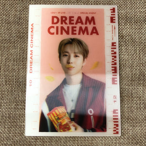NCT DREAM RENJUN [XR Live DREAM CINEMA] Official Lenticular Postcard / Gift