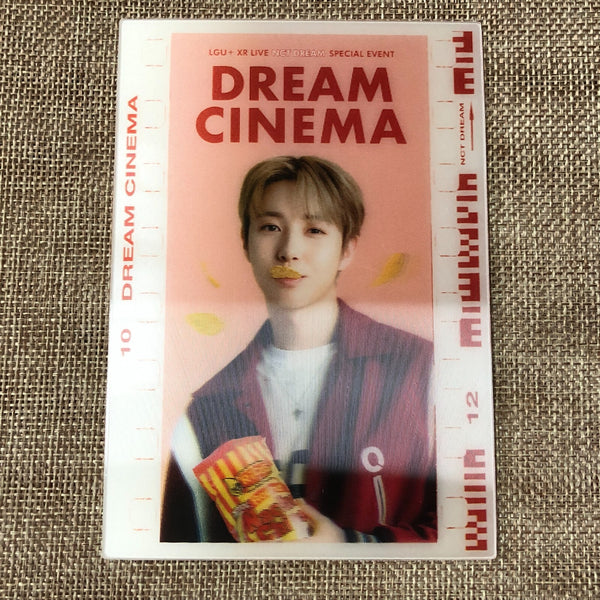 NCT DREAM RENJUN [XR Live DREAM CINEMA] Official Lenticular Postcard / Gift