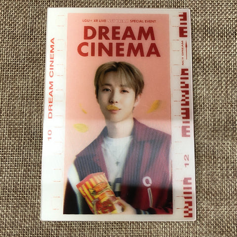 NCT DREAM RENJUN [XR Live DREAM CINEMA] Official Lenticular Postcard / Gift
