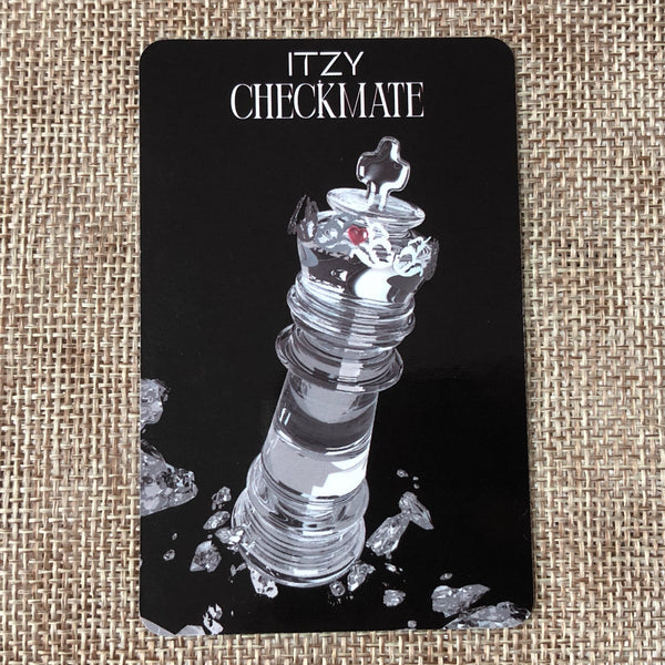 ITZY YEJI #3 [ CHECKMATE Limited Ed. ] Official Photocard / New / Gift