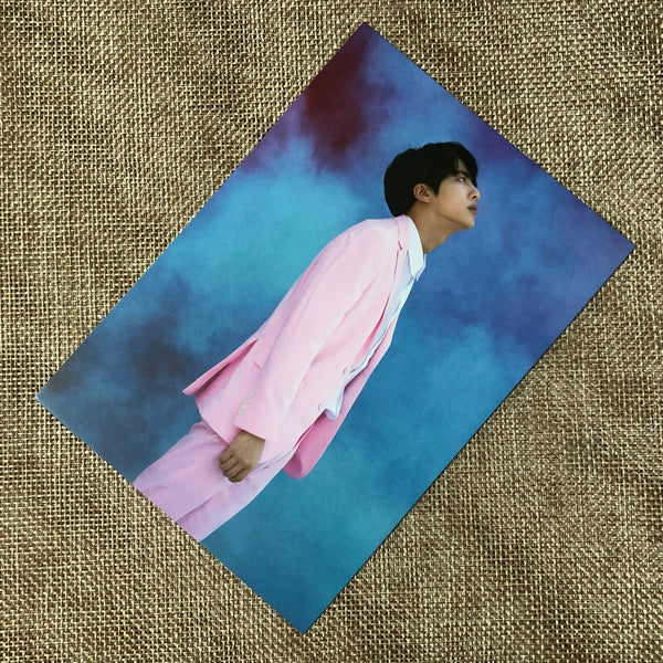 BTS JIN [ VT Cosmetics ] Sign Message Official Postcard / New / Gift