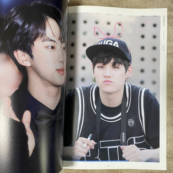 BTS SUGA JIN #2 [ ROOM MATE Photobook DAYOFF  ] 72 pg, 21x29cm / Good / Gift