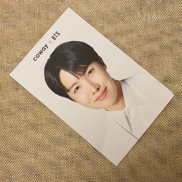 BTS J-HOPE #2 [BTS x COWAY] Official Postcard Photocard Limited / New, Rare /+G