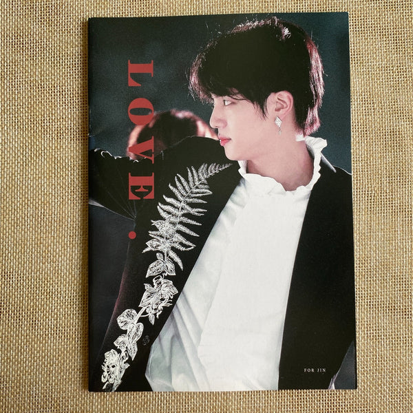 BTS JIN [LOVE Exhibition] Photobook FOR JIN, 20 pages 15x18cm / New, Rare / Gift