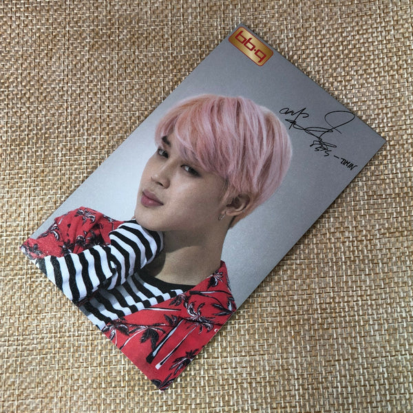 BTS JIMIN #2 [ BBQ ] Official Photocard / New / Gift