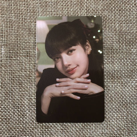 BLACKPINK LISA #1  [THE GAME Photocard Collection] Christmas Ed / New, Rare/GFT