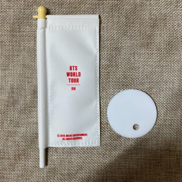 BTS RM [ Love Yourself World Tour ] Official Mini Flag / New / Gift