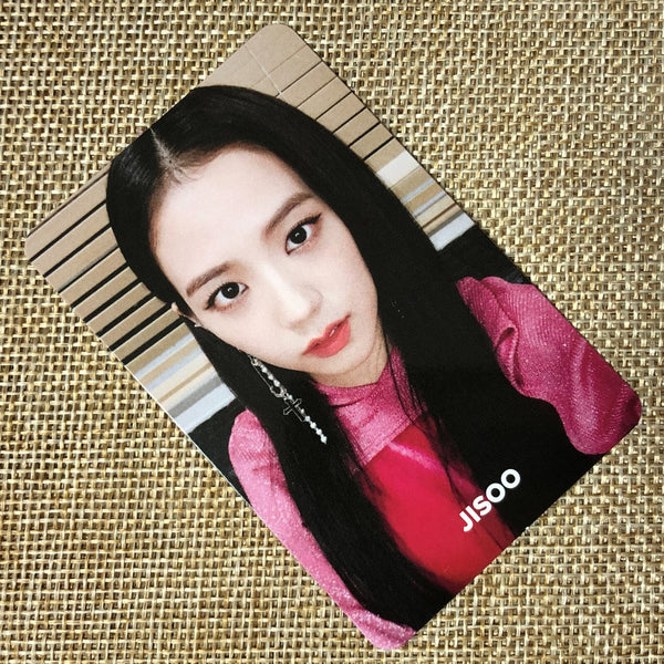 BLACKPINK JISOO #4 [ SQUARE UP ] Official Photocard, 1st Mini Album / New / Gift