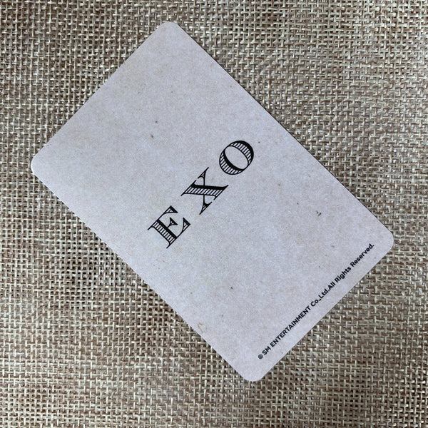 EXO SUHO [2020 Season's Greeting] Official Photocard, POB Withdrama / New / Gift