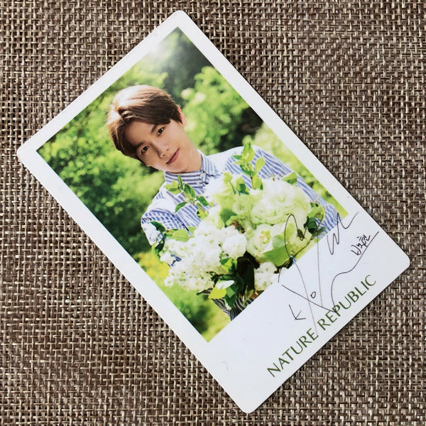 EXO BAEKHYUN #1 [Nature Republic] Official Limited Photocard / New, Rare / Gift