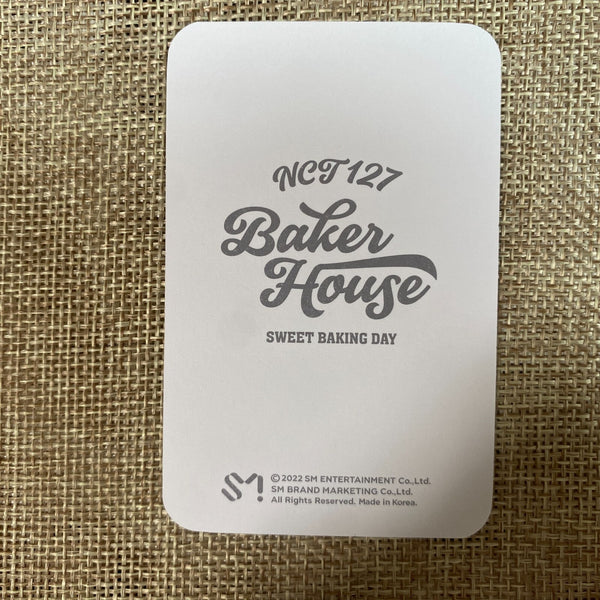NCT 127 YUTA #2 [ BAKER HOUSE ] Official Random Photocard, SMTOWN / New / Gift