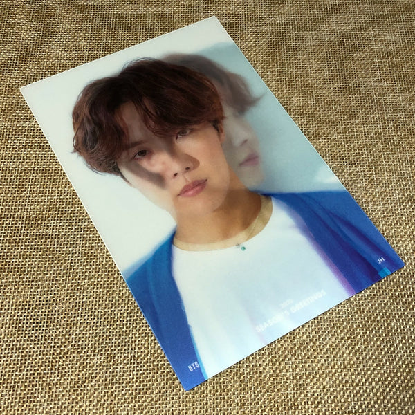 BTS J-HOPE [ 2020 Season's Greetings ] Official Lenticular Postcard / New / Gift