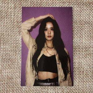 BLACKPINK JISOO #3 [ Lovesick Girls THE ALBUM ] Official Photocard / New / Gift