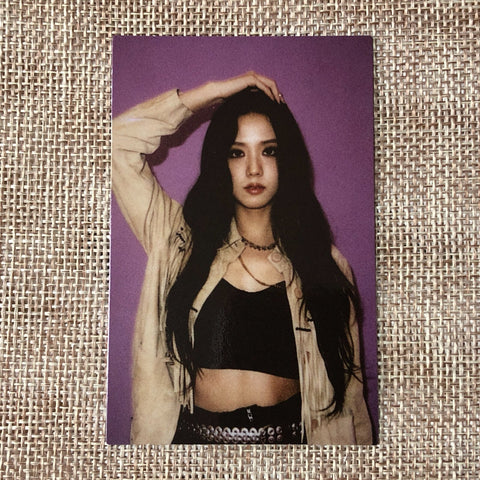 BLACKPINK JISOO #3 [ Lovesick Girls THE ALBUM ] Official Photocard / New / Gift