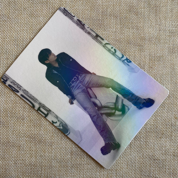 BTS JUNGKOOK [GOLDEN Album Weverse POB] Official Photo Stand, Photocard / Gift