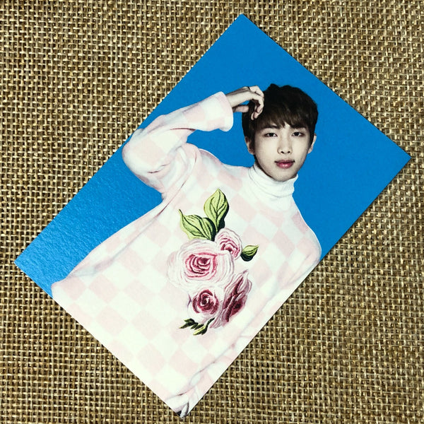 BTS RM 4/8 [ The Wings Tour Final Concert ] Official Mini Photocard / New / Gift