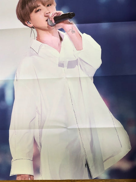 BTS JIMIN #3 [ EXTRAORDINARY Exhibition ] Official Folded Poster / New / Gift
