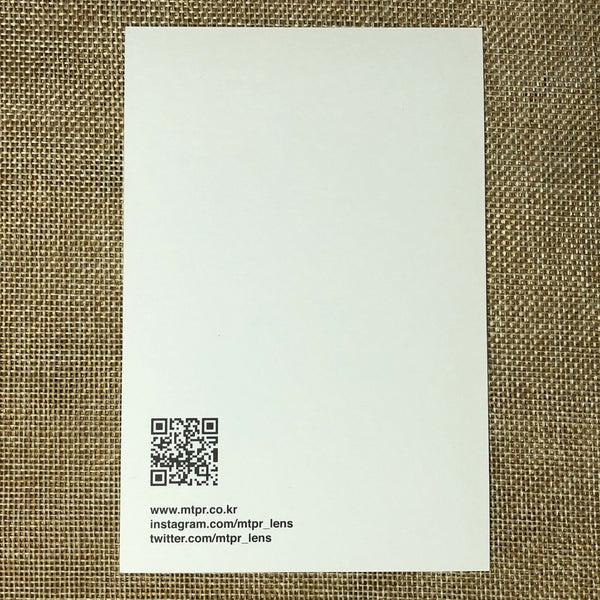 BTS SUGA [MTPR Contect Lens] Official Hologram Postcard, Limited Ed. / Gift