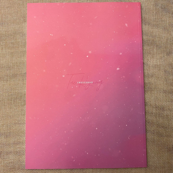 BTS V [ IN THE SNOW Exhibition Photobook CRESCENDO ] 44 pg, 21x29cm / New / Gift