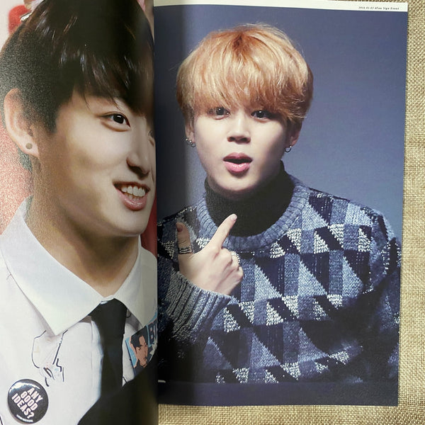 BTS JUNGKOOK JIMIN [ Rosso Azure Exhibition Photobook ] 100 pg, 21x30 cm/New/GFT