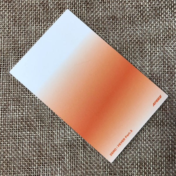 ATEEZ YEOSANG #2 [Zero : Fever Epilogue] Official Photocard, Diary Ver. / Gift