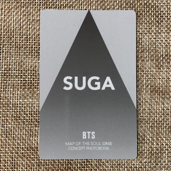 BTS SUGA [MAP OF THE SOUL MOS ON:E Concept Book] CLUE Ver. Photocard / Gift