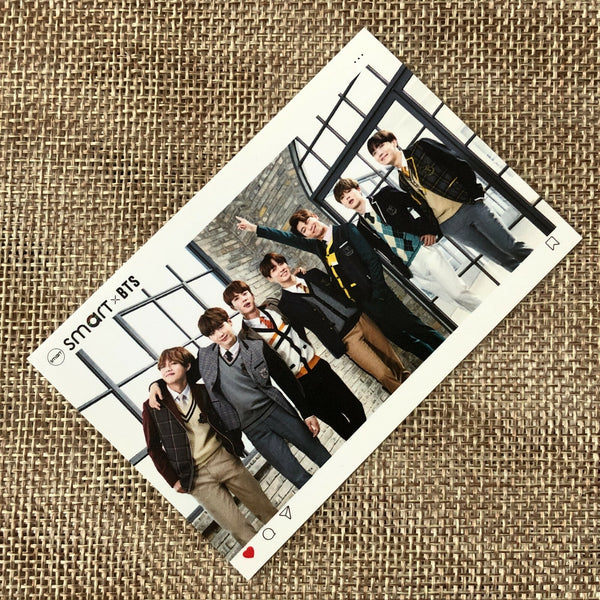 BTS GROUP #5 [ BTS X Smart Uniform ] Official Photocard / New, Rare / Gift
