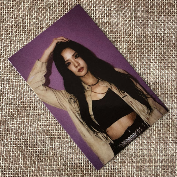 BLACKPINK JISOO #3 [ Lovesick Girls THE ALBUM ] Official Photocard / New / Gift