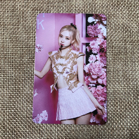 BLACKPINK ROSE [ 7th Anniversary Cereal Deco Kit ] Official Photocard /New/GFT