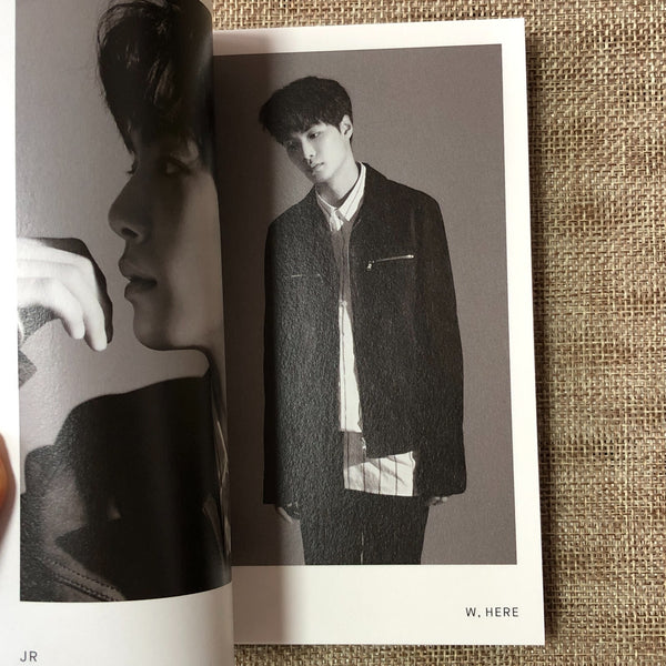 Nu'est W [ W.HERE ] Official Mini Photobook, Portrait Ver. / New / Gift